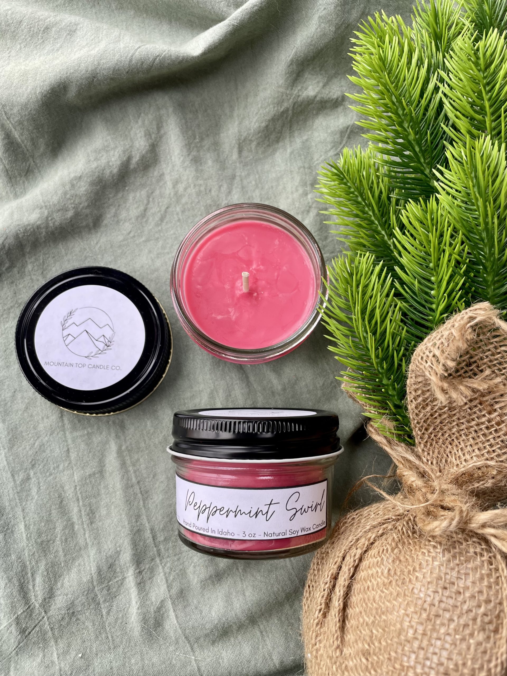 Peppermint Swirl – 3 oz